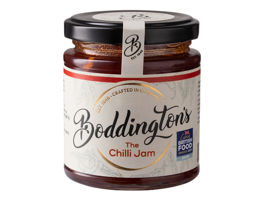 227g Jar of Boddington's Chilli Jam