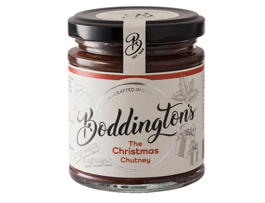 227g Jar of Boddington's Christmas Chutney