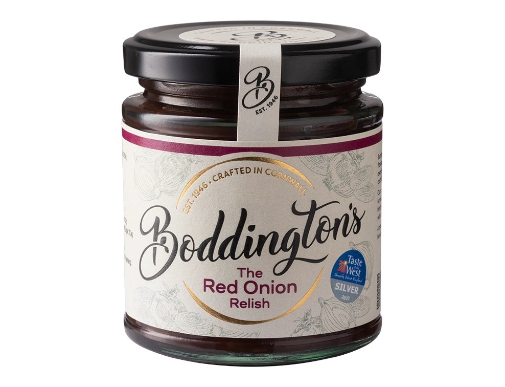 227g Jar of Boddington's Red Onion Relish