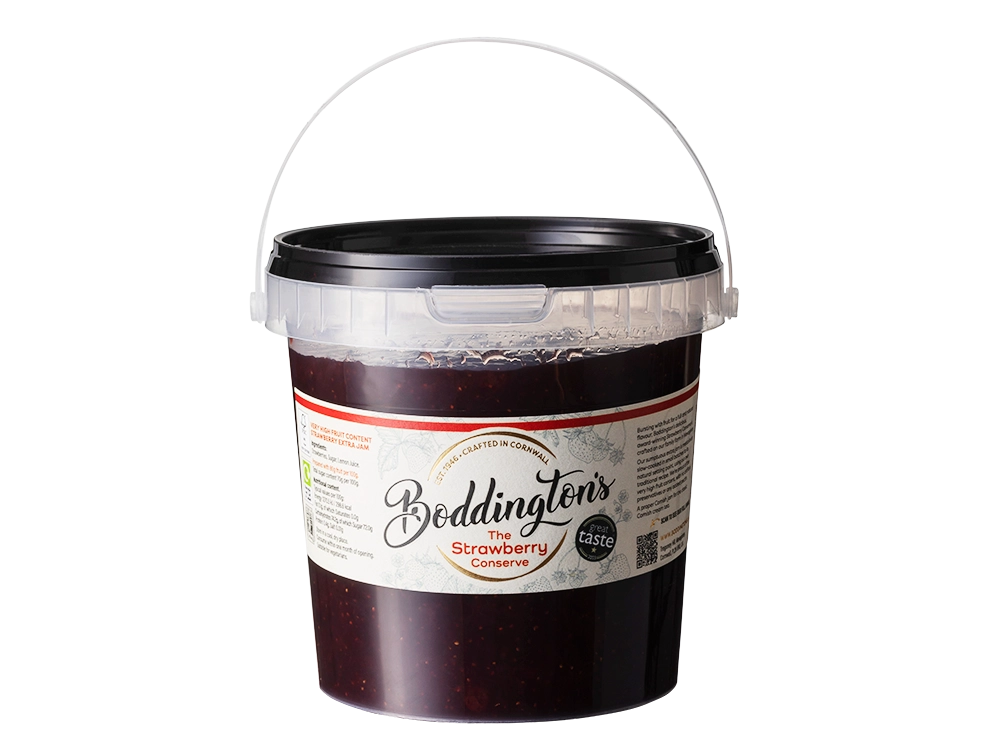 1.3kg Catering tub of Boddington's Strawberry Conserve