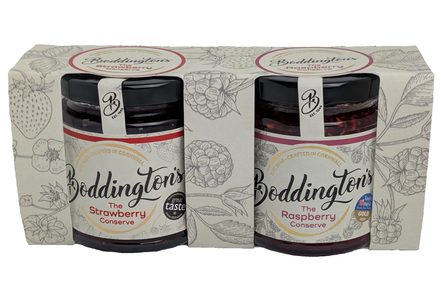 Best-Selling Berries Duo (Strawberry & Raspberry) Gift Box