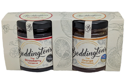 Breakfast Favourites Duo (Strawberry & Marmalade) Gift Box