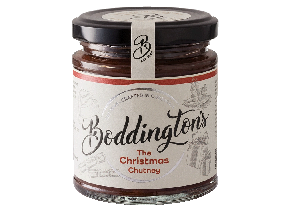 227g Jar of Boddington's Christmas Chutney