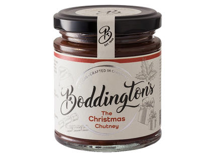227g Jar of Boddington's Christmas Chutney