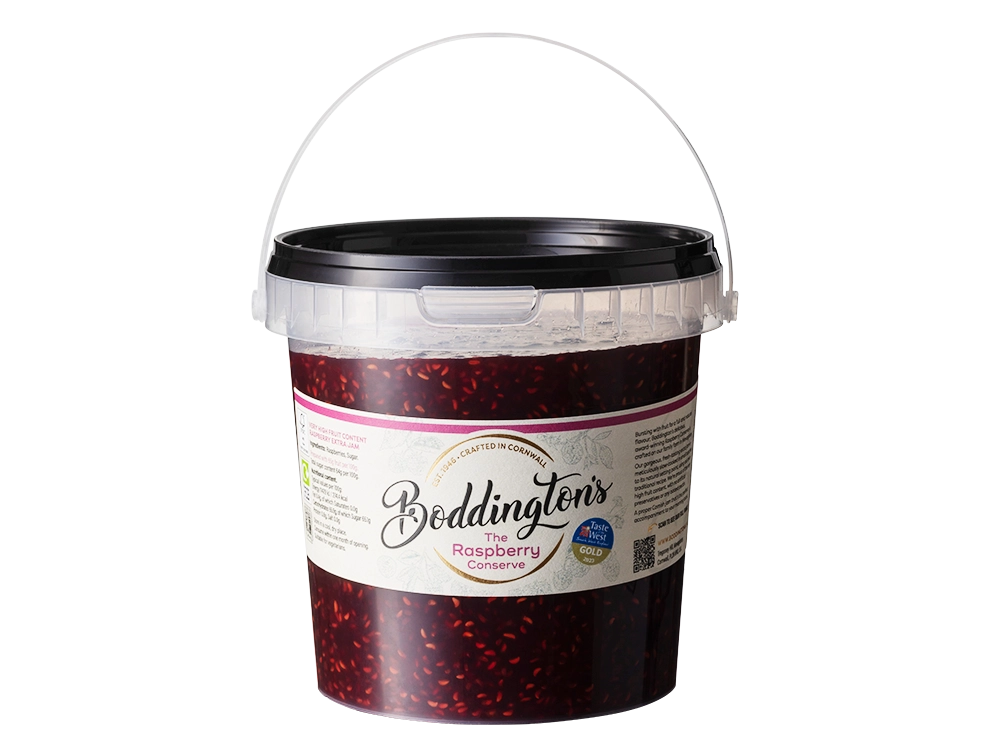 1.3kg Catering tub of Boddington's Raspberry Conserve
