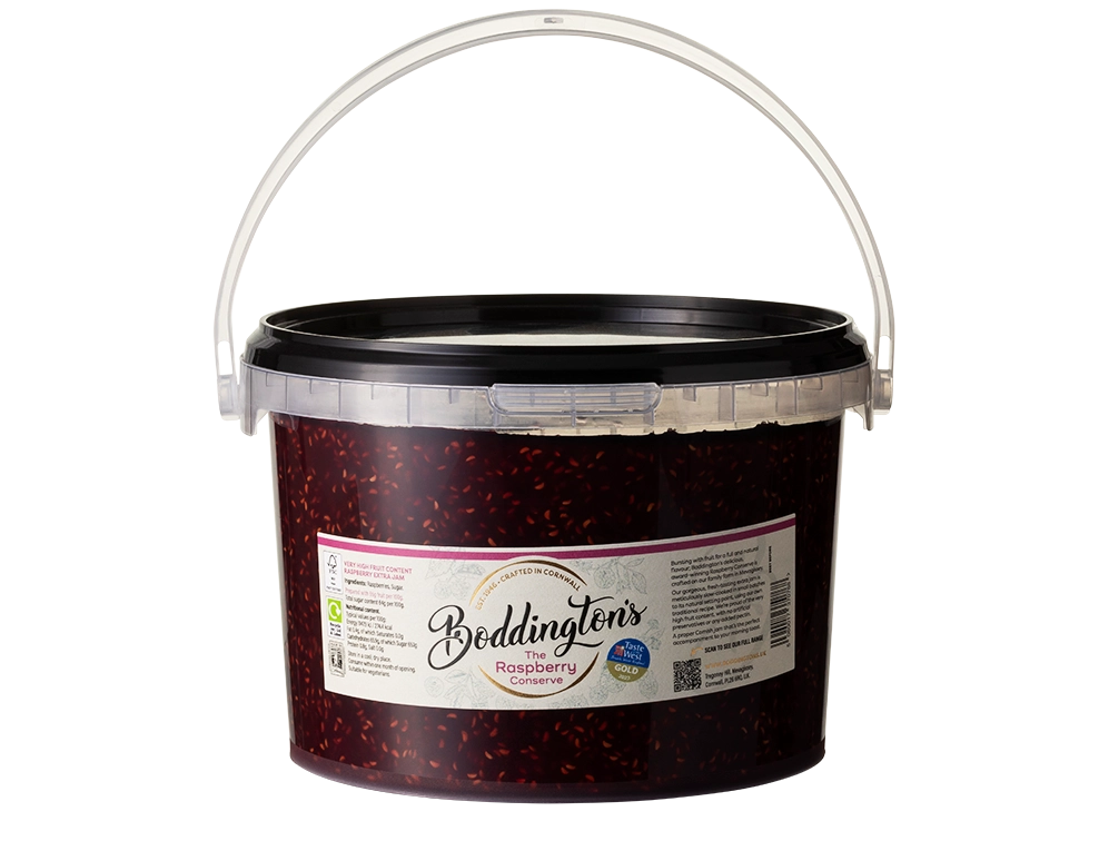 3.5kg Catering tub of Boddington's Raspberry Conserve