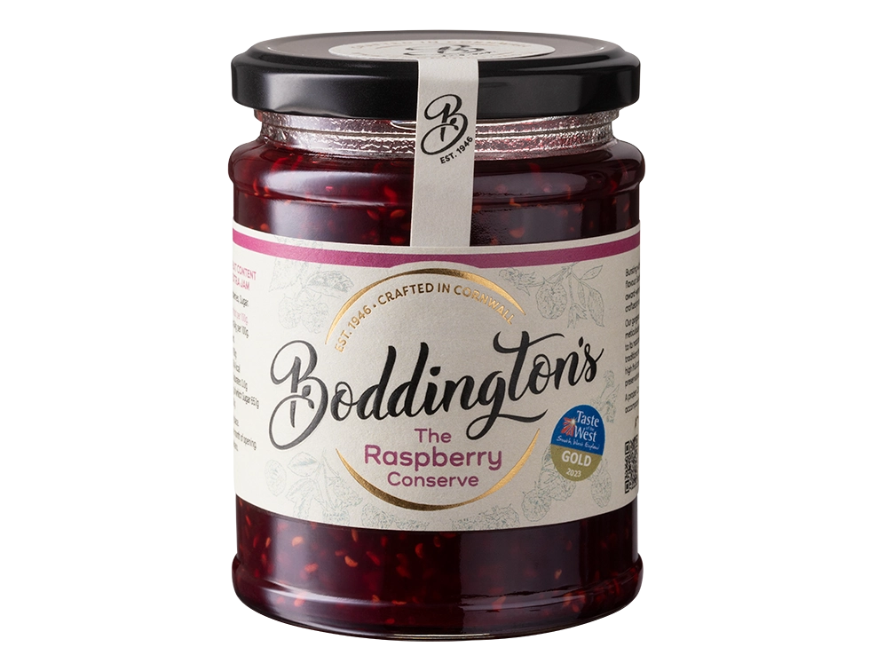 340g Jar of Boddington's Raspberry Conserve
