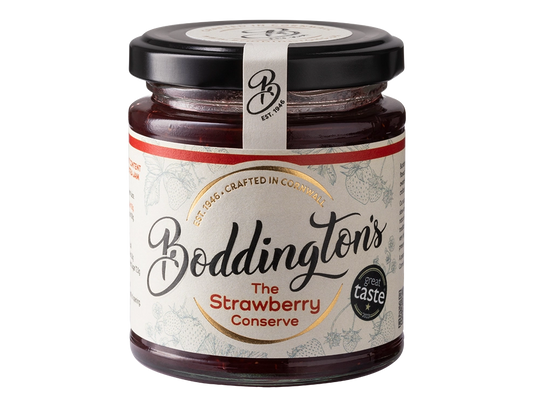 227g Jar of Boddington's Strawberry Conserve