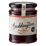 Boddington's Strawberry Conserve 340g glass jar product image with no background.