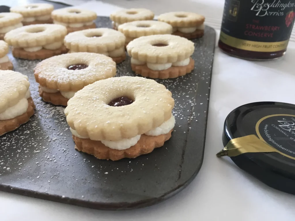 Jam 'n’ Cream Biscuits