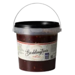 Boddington's Chilli Jam 1.3kg catering tub, product image with no background.